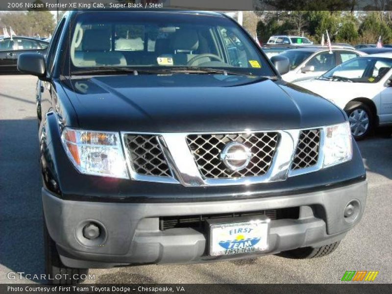 Super Black / Steel 2006 Nissan Frontier XE King Cab