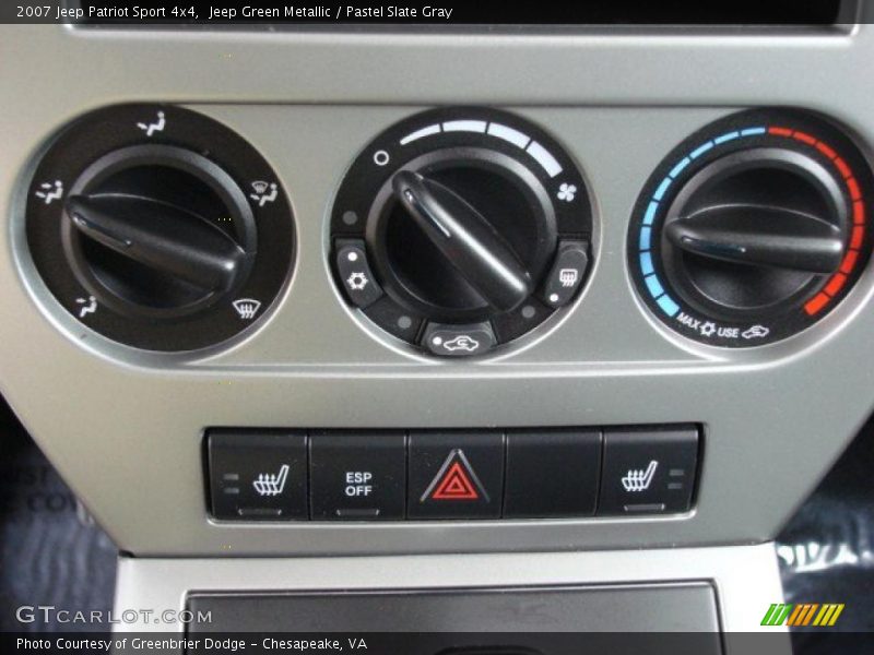 Jeep Green Metallic / Pastel Slate Gray 2007 Jeep Patriot Sport 4x4