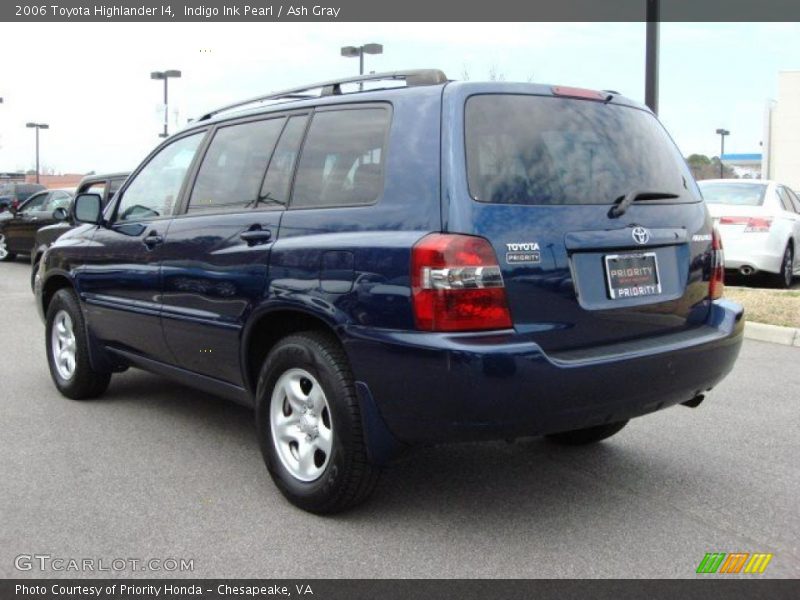 Indigo Ink Pearl / Ash Gray 2006 Toyota Highlander I4