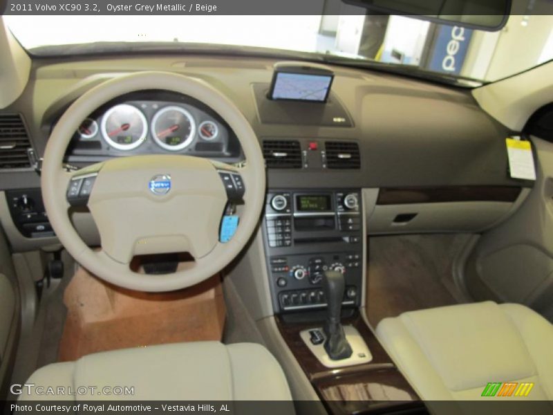 Dashboard of 2011 XC90 3.2