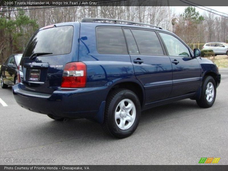 Indigo Ink Pearl / Ash Gray 2006 Toyota Highlander I4