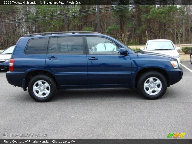 Indigo Ink Pearl / Ash Gray 2006 Toyota Highlander I4