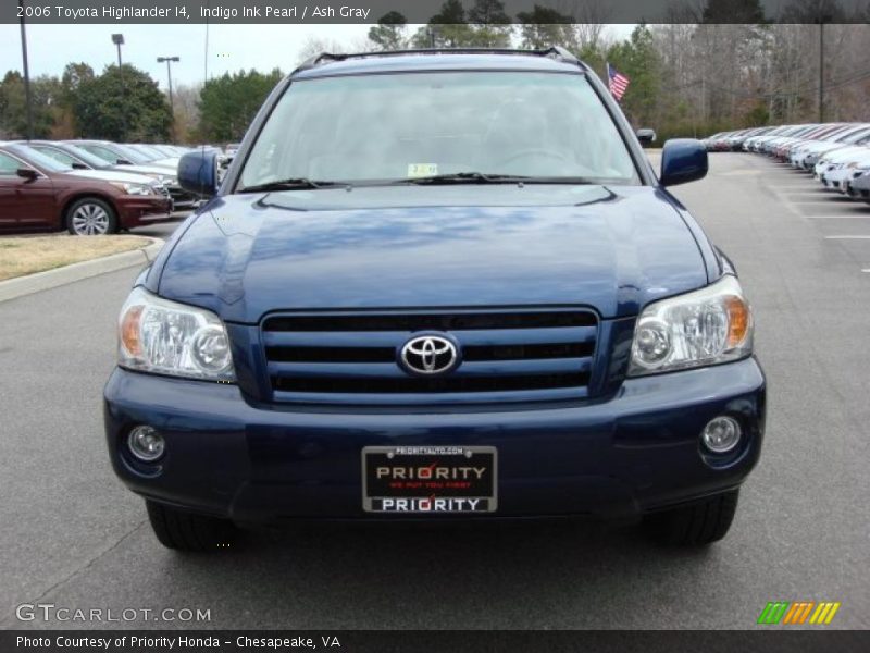 Indigo Ink Pearl / Ash Gray 2006 Toyota Highlander I4