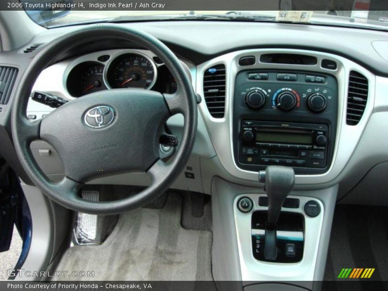 Indigo Ink Pearl / Ash Gray 2006 Toyota Highlander I4