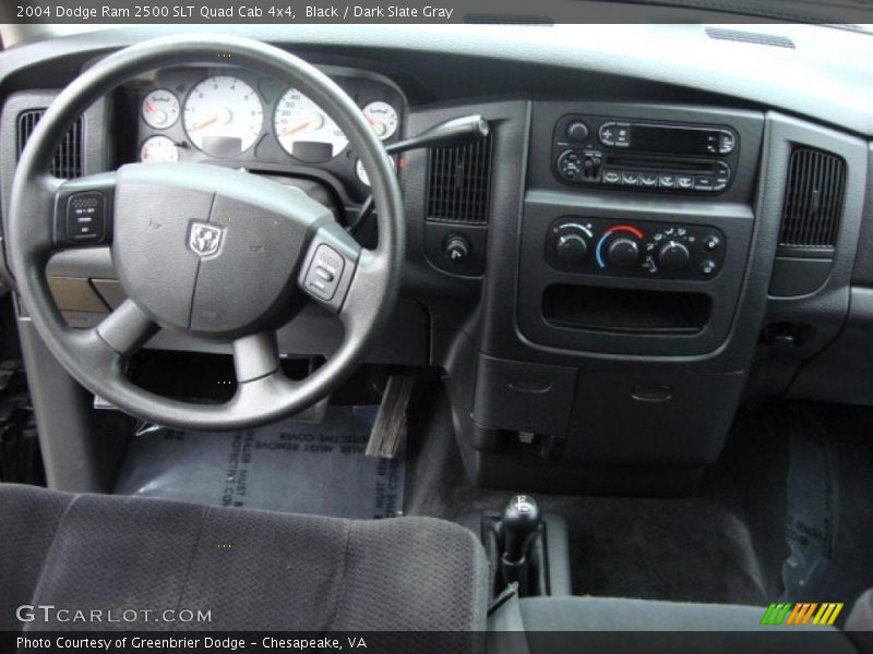 Dashboard of 2004 Ram 2500 SLT Quad Cab 4x4