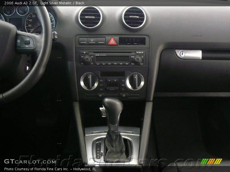 Light Silver Metallic / Black 2006 Audi A3 2.0T