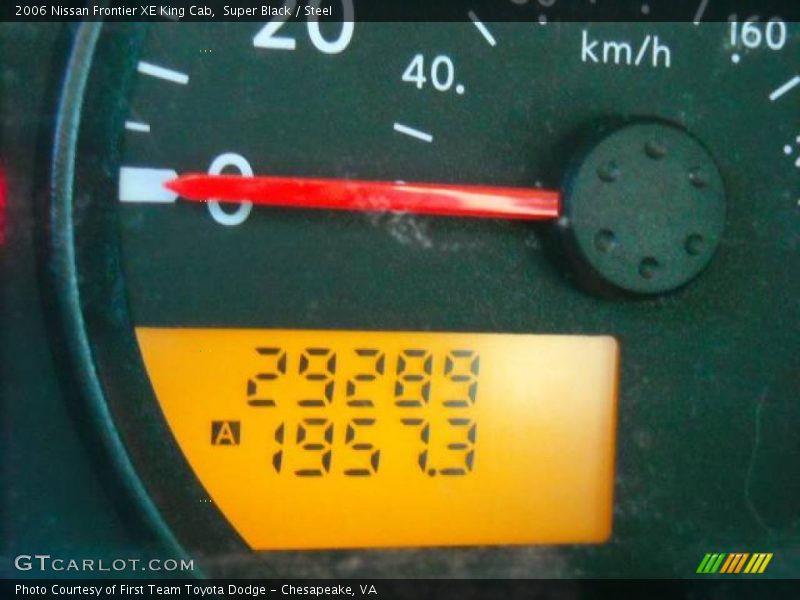 Super Black / Steel 2006 Nissan Frontier XE King Cab