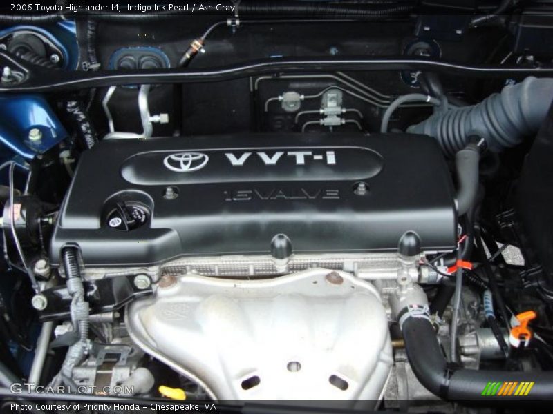 Indigo Ink Pearl / Ash Gray 2006 Toyota Highlander I4