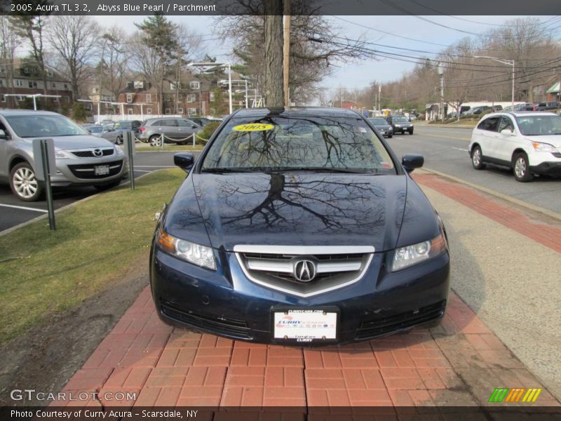 Abyss Blue Pearl / Parchment 2005 Acura TL 3.2