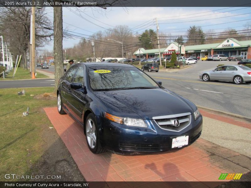 Abyss Blue Pearl / Parchment 2005 Acura TL 3.2