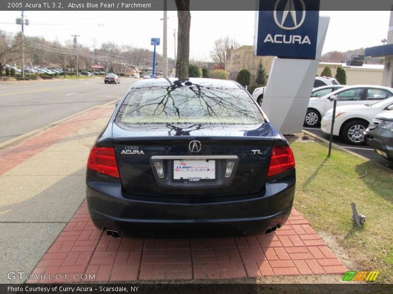 Abyss Blue Pearl / Parchment 2005 Acura TL 3.2