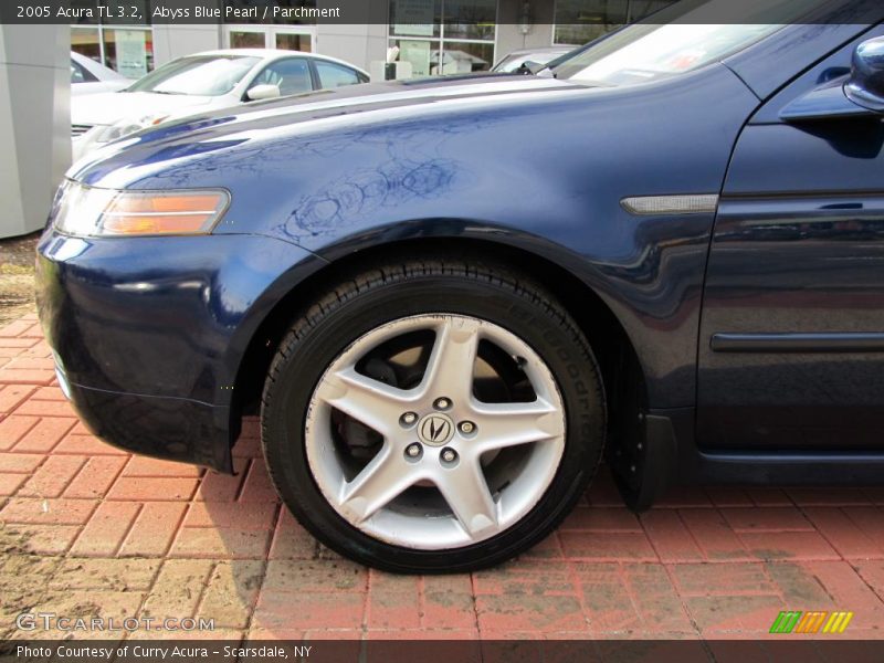 Abyss Blue Pearl / Parchment 2005 Acura TL 3.2
