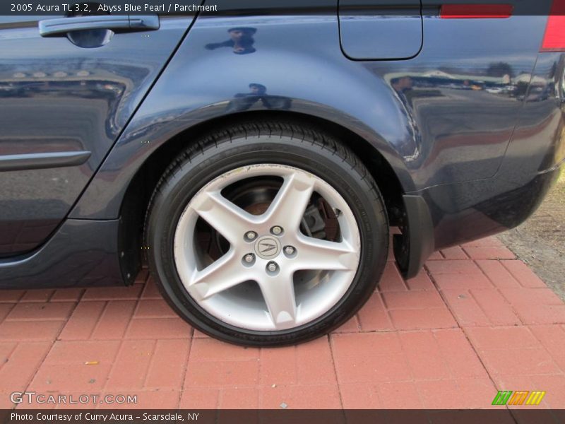Abyss Blue Pearl / Parchment 2005 Acura TL 3.2