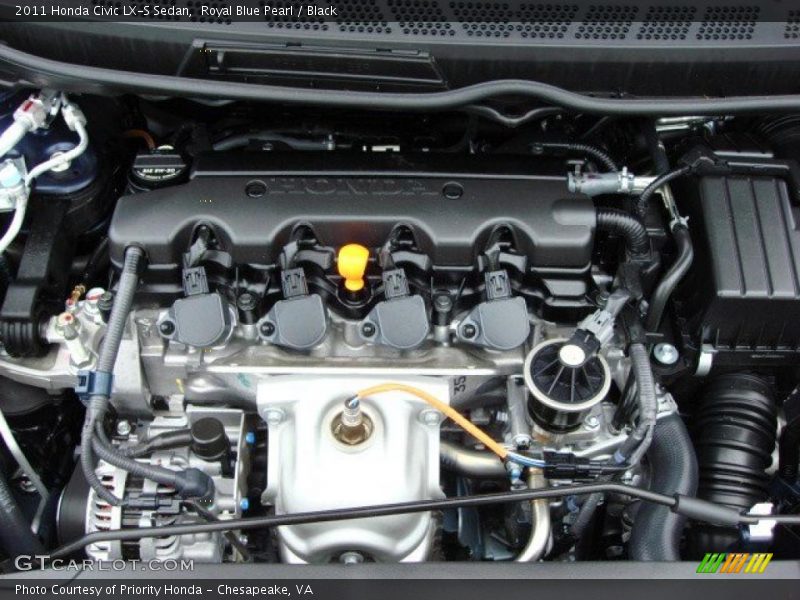  2011 Civic LX-S Sedan Engine - 1.8 Liter SOHC 16-Valve i-VTEC 4 Cylinder