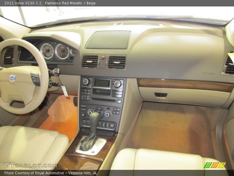 Dashboard of 2011 XC90 3.2