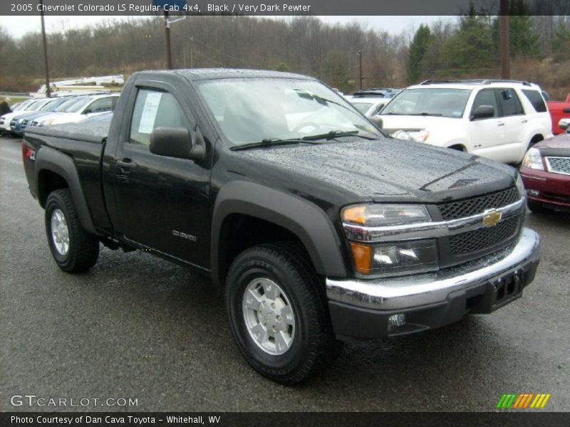 Black / Very Dark Pewter 2005 Chevrolet Colorado LS Regular Cab 4x4