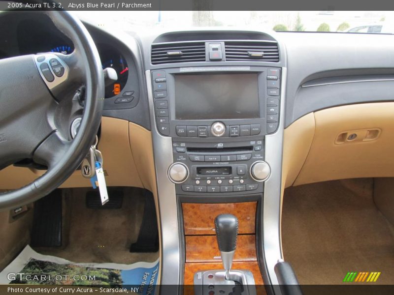 Abyss Blue Pearl / Parchment 2005 Acura TL 3.2