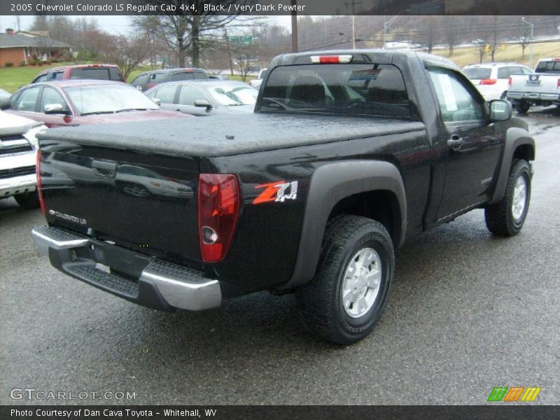 Black / Very Dark Pewter 2005 Chevrolet Colorado LS Regular Cab 4x4