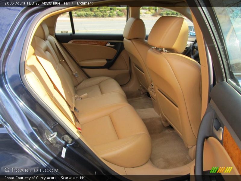 Abyss Blue Pearl / Parchment 2005 Acura TL 3.2