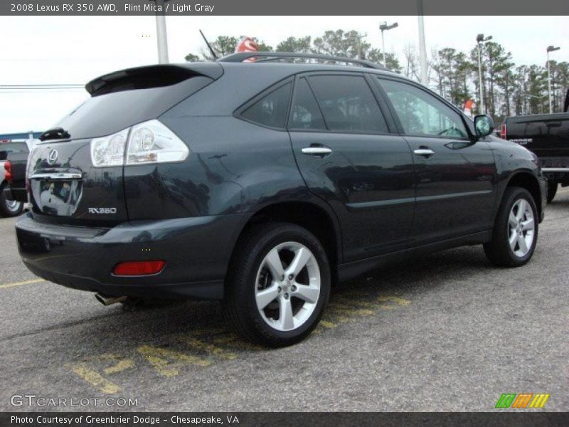 Flint Mica / Light Gray 2008 Lexus RX 350 AWD