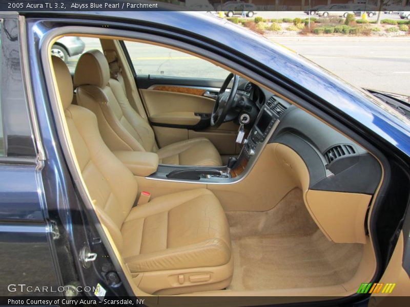 Abyss Blue Pearl / Parchment 2005 Acura TL 3.2