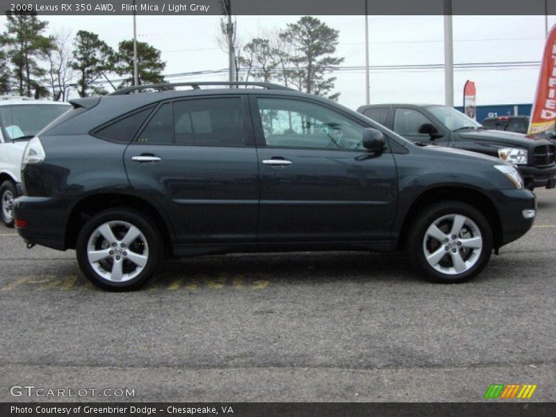 Flint Mica / Light Gray 2008 Lexus RX 350 AWD