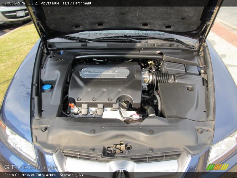Abyss Blue Pearl / Parchment 2005 Acura TL 3.2