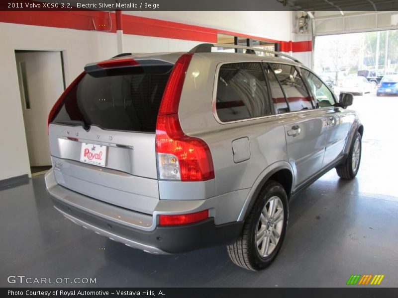 Electric Silver Metallic / Beige 2011 Volvo XC90 3.2
