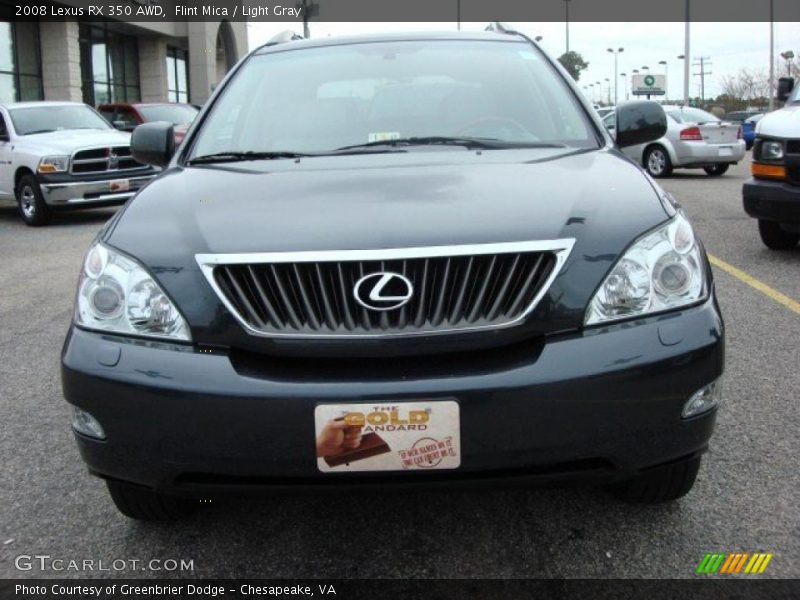 Flint Mica / Light Gray 2008 Lexus RX 350 AWD