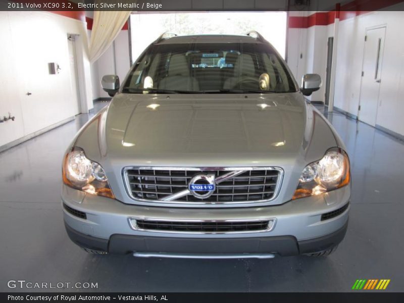 Electric Silver Metallic / Beige 2011 Volvo XC90 3.2