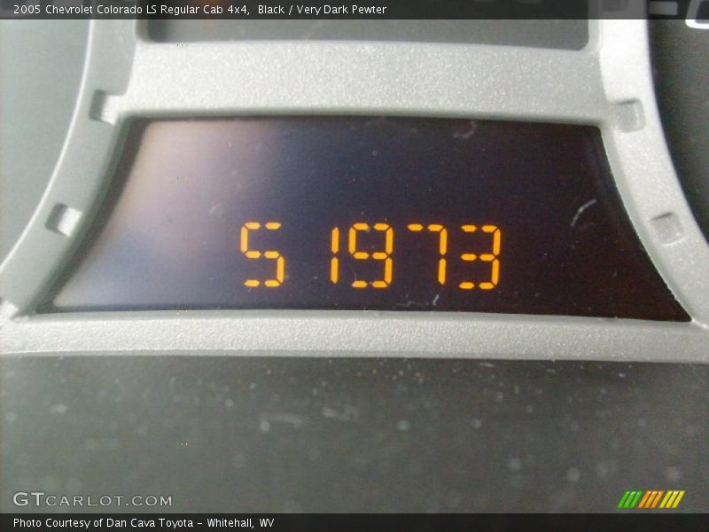 Black / Very Dark Pewter 2005 Chevrolet Colorado LS Regular Cab 4x4