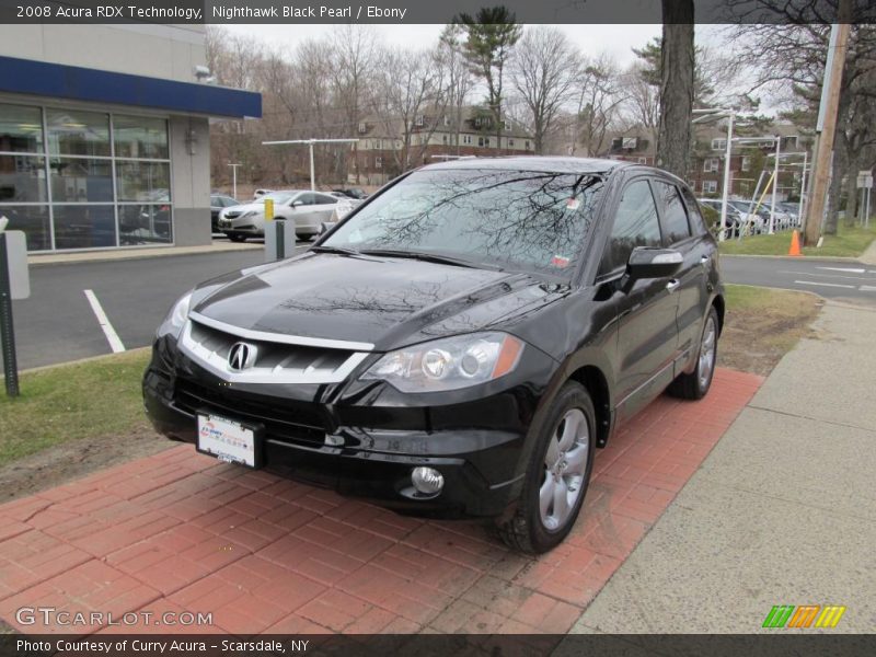 Nighthawk Black Pearl / Ebony 2008 Acura RDX Technology