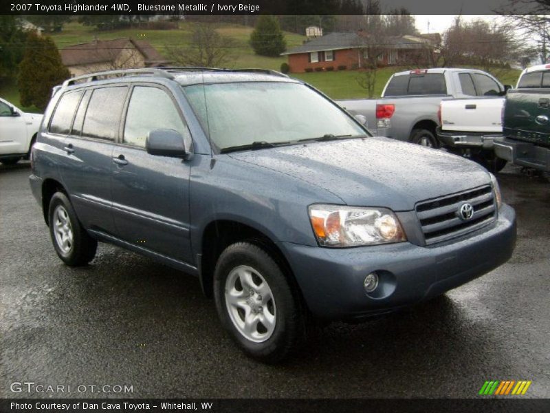  2007 Highlander 4WD Bluestone Metallic