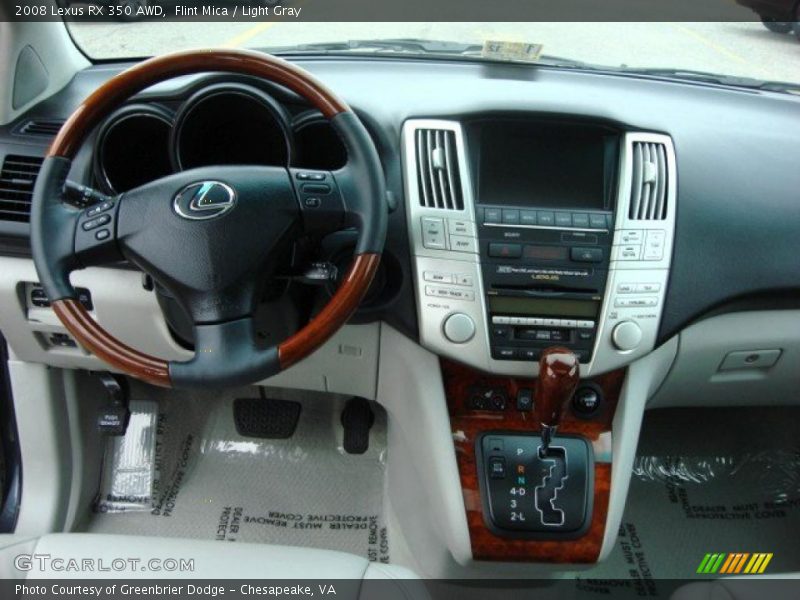Flint Mica / Light Gray 2008 Lexus RX 350 AWD