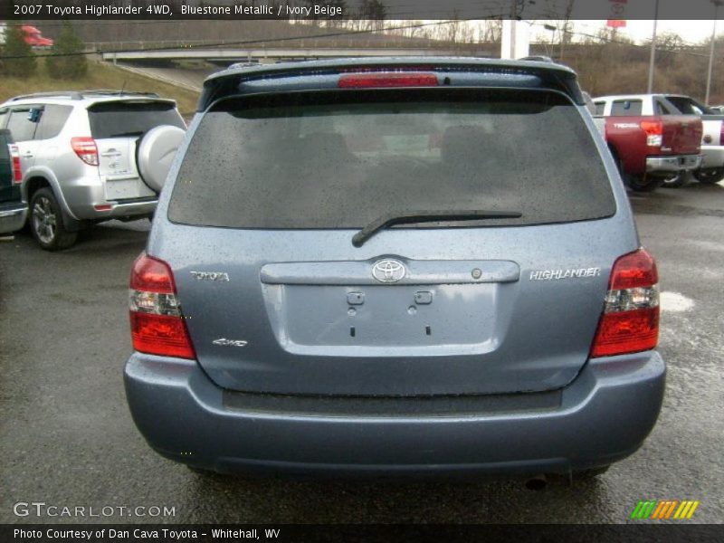  2007 Highlander 4WD Bluestone Metallic