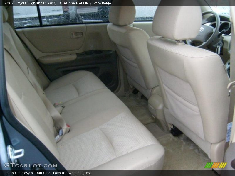  2007 Highlander 4WD Ivory Beige Interior