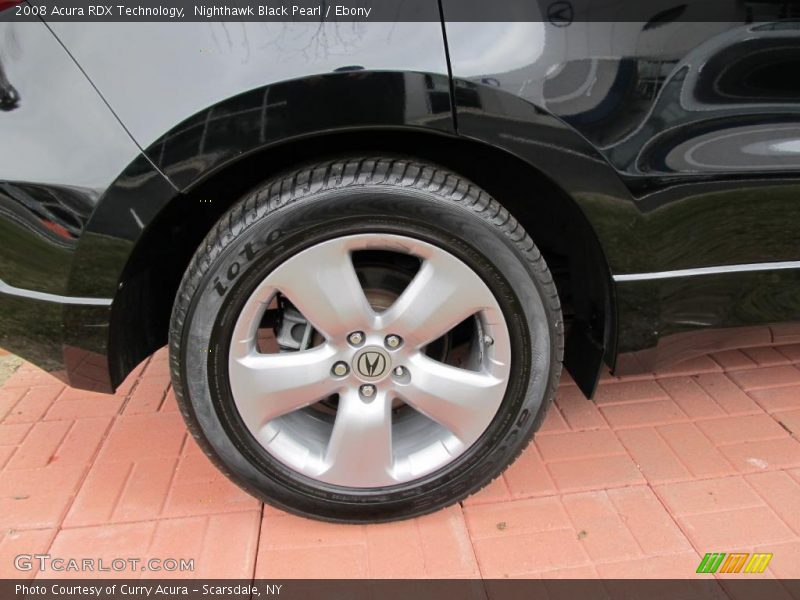 Nighthawk Black Pearl / Ebony 2008 Acura RDX Technology