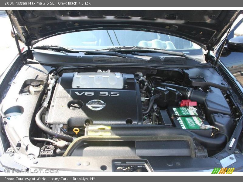 Onyx Black / Black 2006 Nissan Maxima 3.5 SE