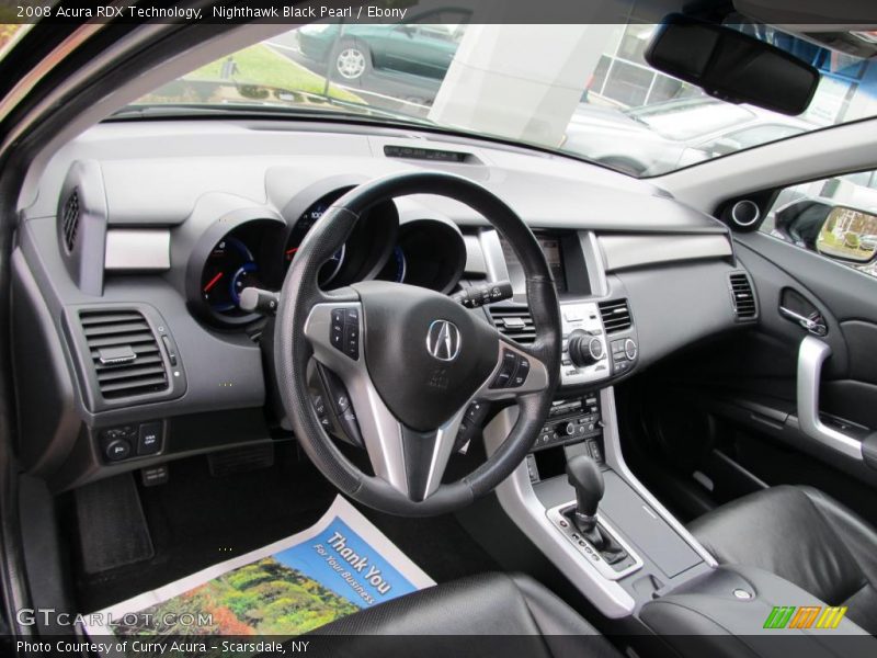 Nighthawk Black Pearl / Ebony 2008 Acura RDX Technology