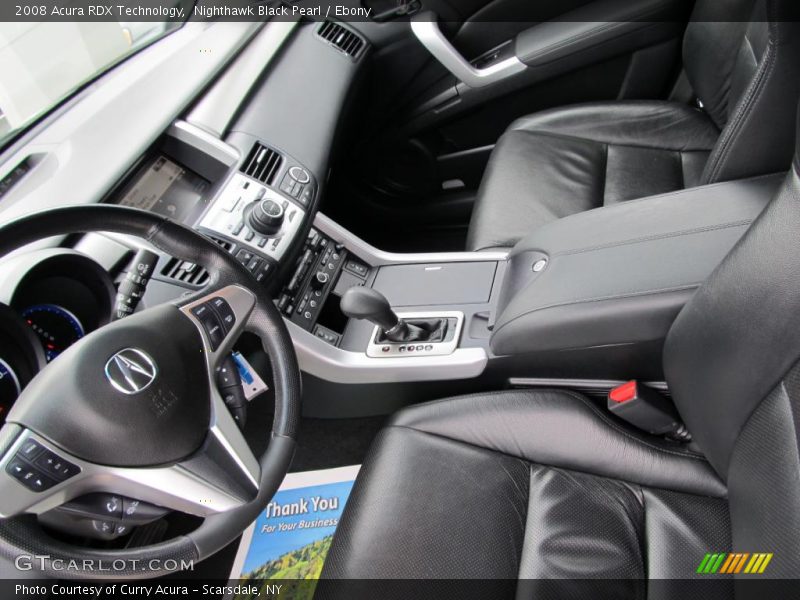 Nighthawk Black Pearl / Ebony 2008 Acura RDX Technology