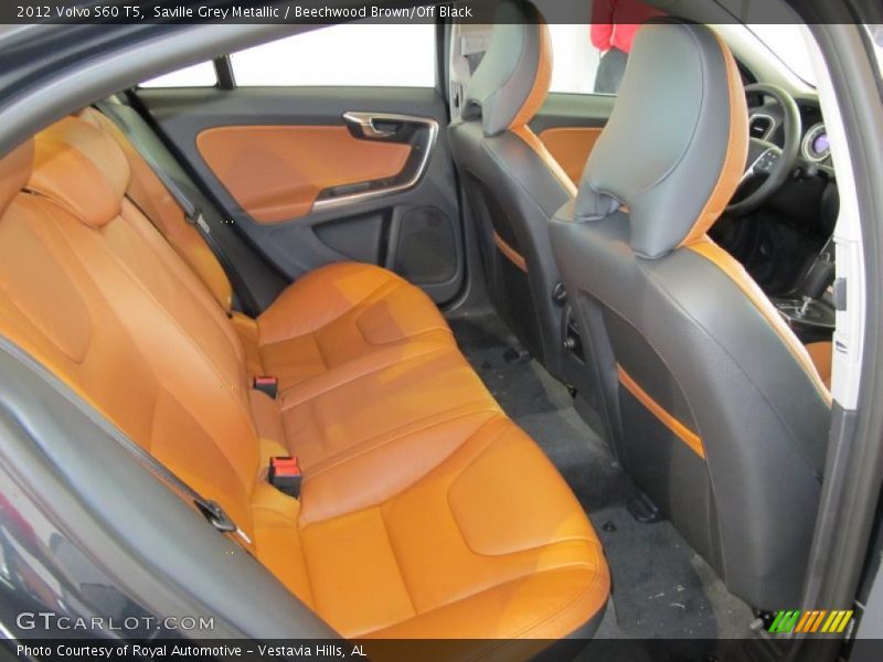  2012 S60 T5 Beechwood Brown/Off Black Interior