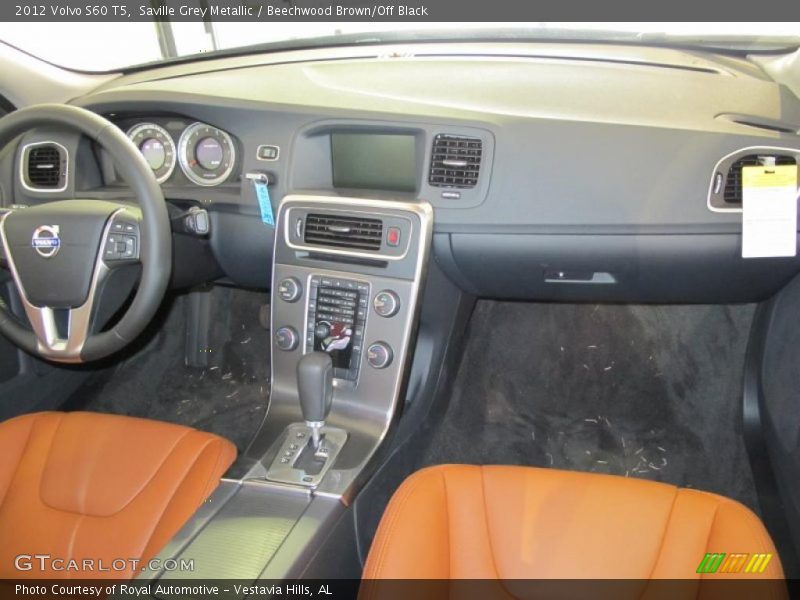 Dashboard of 2012 S60 T5
