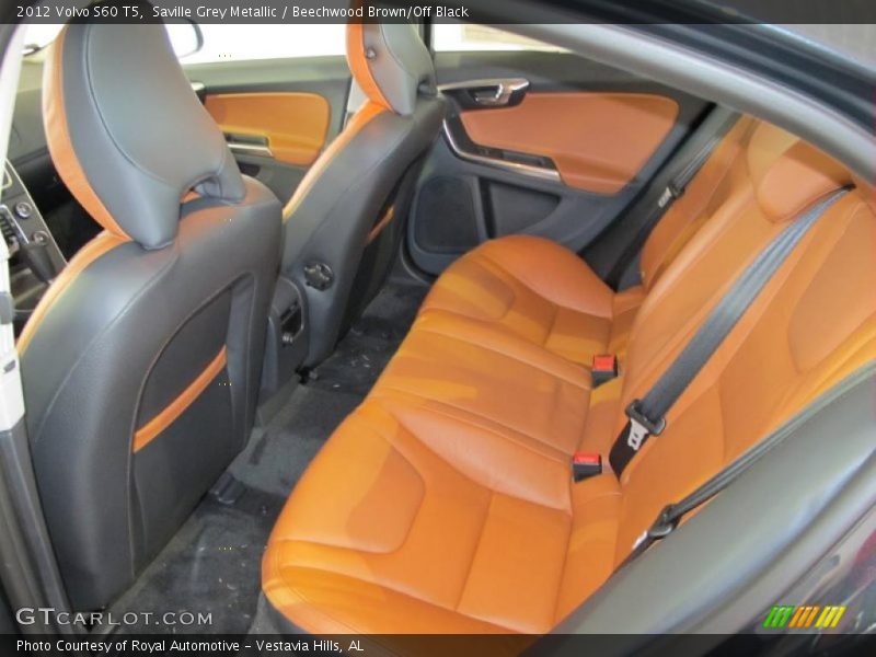  2012 S60 T5 Beechwood Brown/Off Black Interior