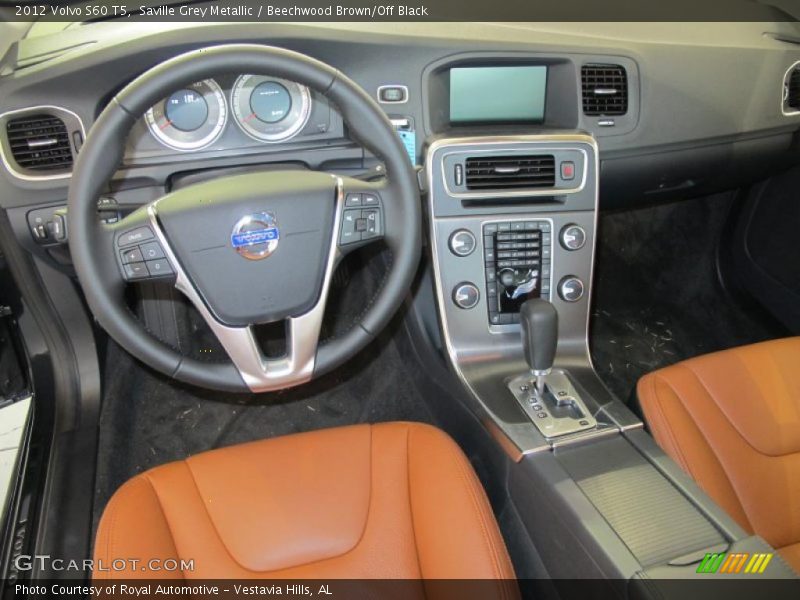 Dashboard of 2012 S60 T5