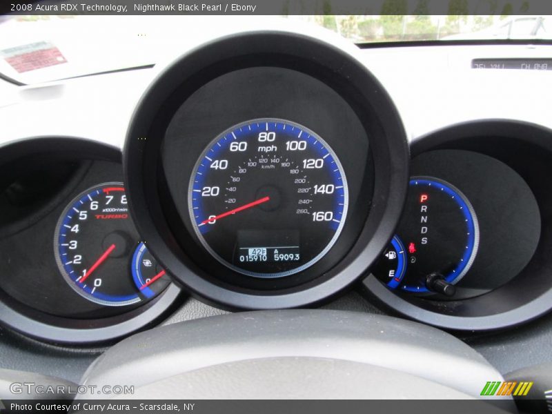 Nighthawk Black Pearl / Ebony 2008 Acura RDX Technology