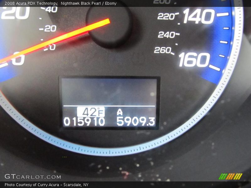 Nighthawk Black Pearl / Ebony 2008 Acura RDX Technology