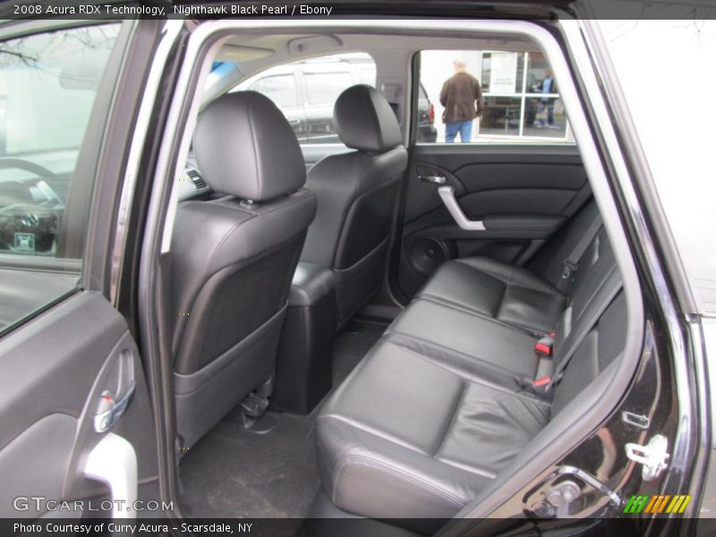 Nighthawk Black Pearl / Ebony 2008 Acura RDX Technology