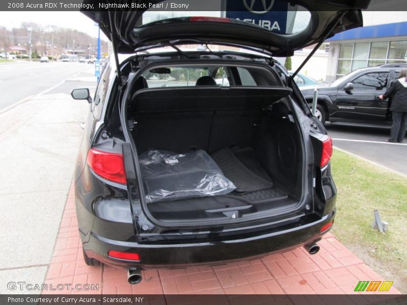 Nighthawk Black Pearl / Ebony 2008 Acura RDX Technology