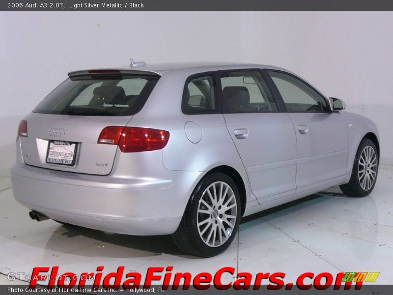 Light Silver Metallic / Black 2006 Audi A3 2.0T