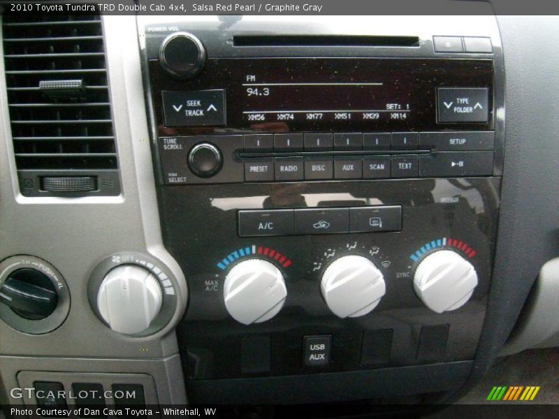 Controls of 2010 Tundra TRD Double Cab 4x4